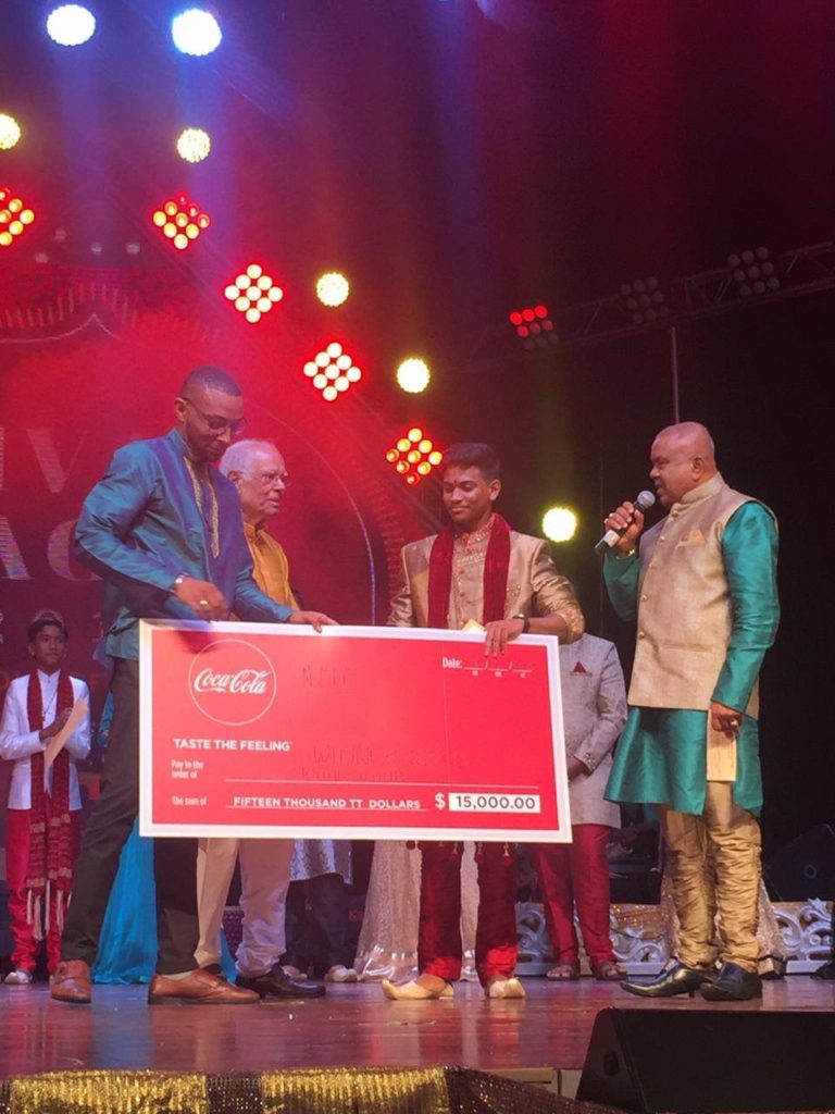 The 2018 Ncic:coca Cola Youth Champ, Abhijit Anchortassoo